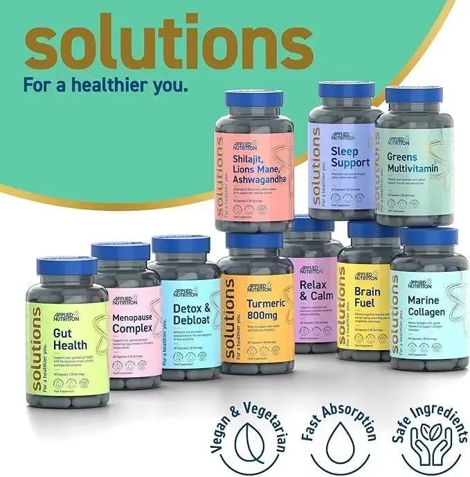 Applied Nutrition Vitality Greens Multivitamin Gélules 60 Capsules