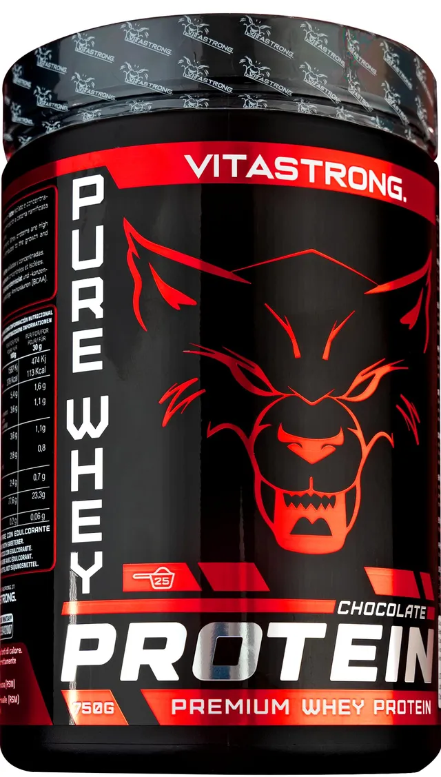 Vitastrong Protéines Whey Isolat Concentré chocolat 23 g