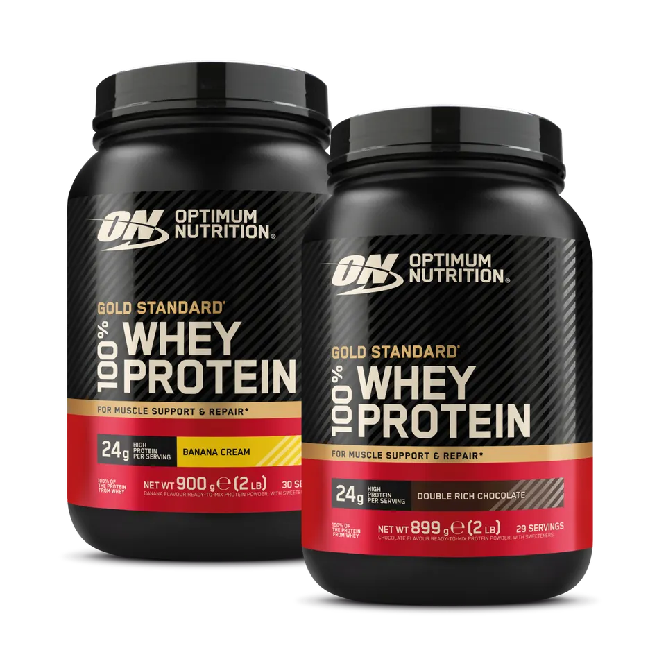 Optimum Nutrition Gold Standard 100% Whey Protéine 2x900g Chocolat