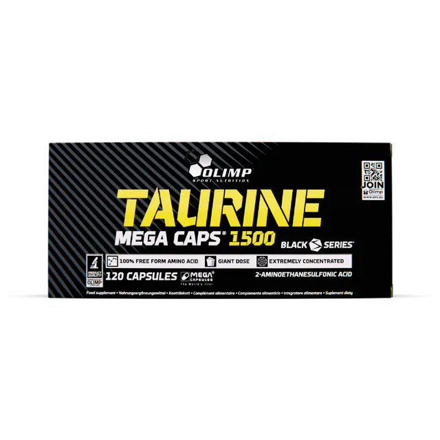 Olimp Taurine Mega Caps 1500 gélules 120 gélules taurine