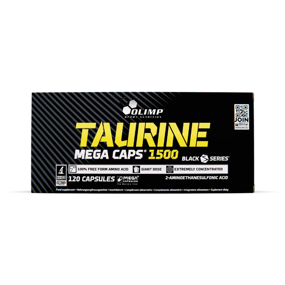 Olimp Taurine Mega Caps 1500 gélules 120 gélules taurine