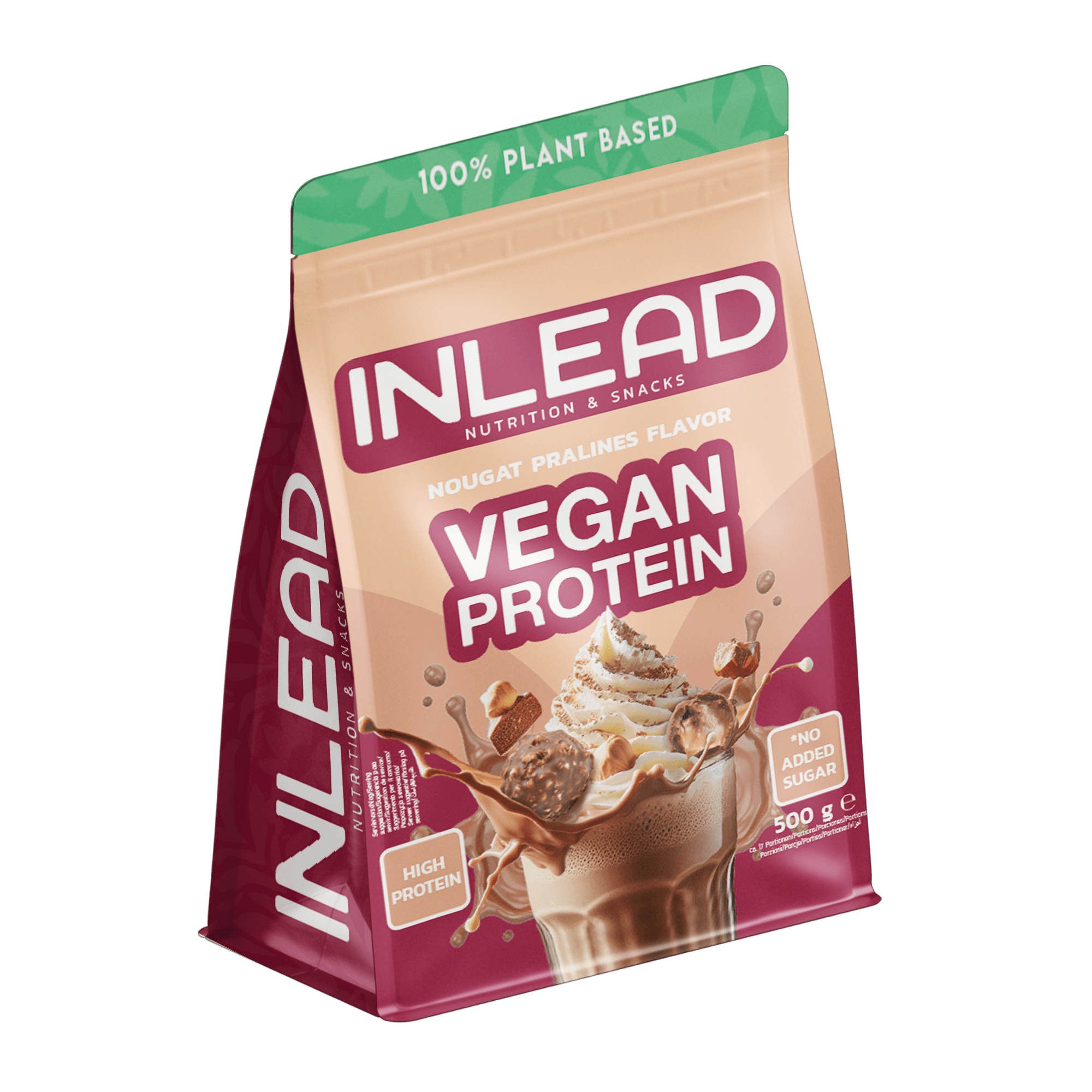 Inlead Vegan Protein protéine 500g creamy chocolate