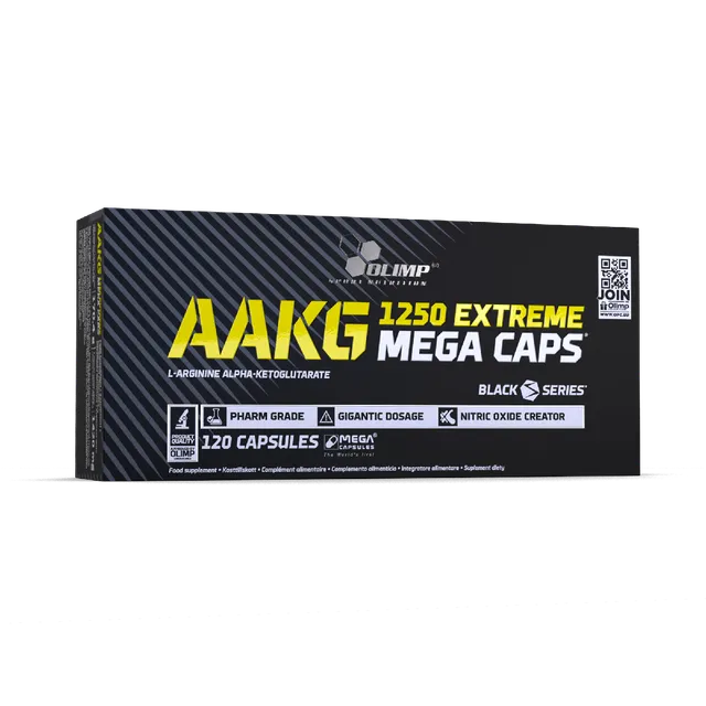 Olimp AAKG 1250 Extreme Mega Caps 120 gélules