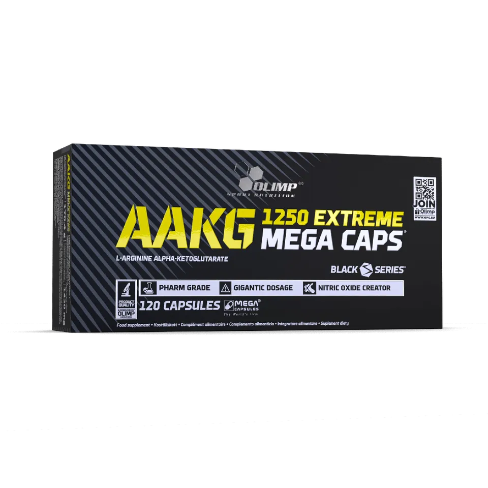 Olimp AAKG 1250 Extreme Mega Caps 120 gélules