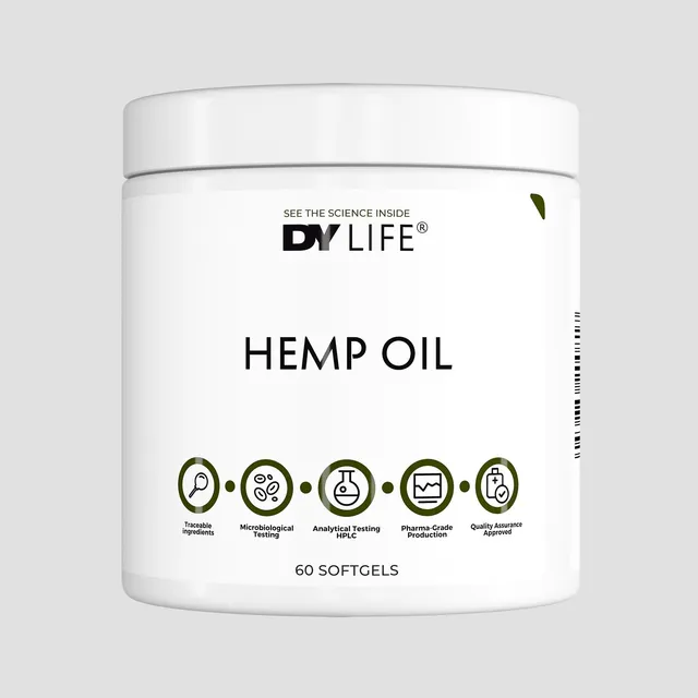 DY Nutrition DY Life Huile de Chanvre 60 gélules oméga