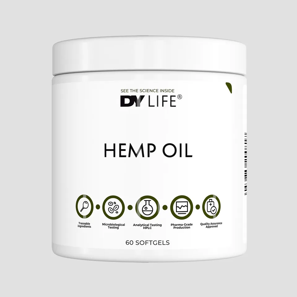 DY Nutrition DY Life Huile de Chanvre 60 gélules oméga