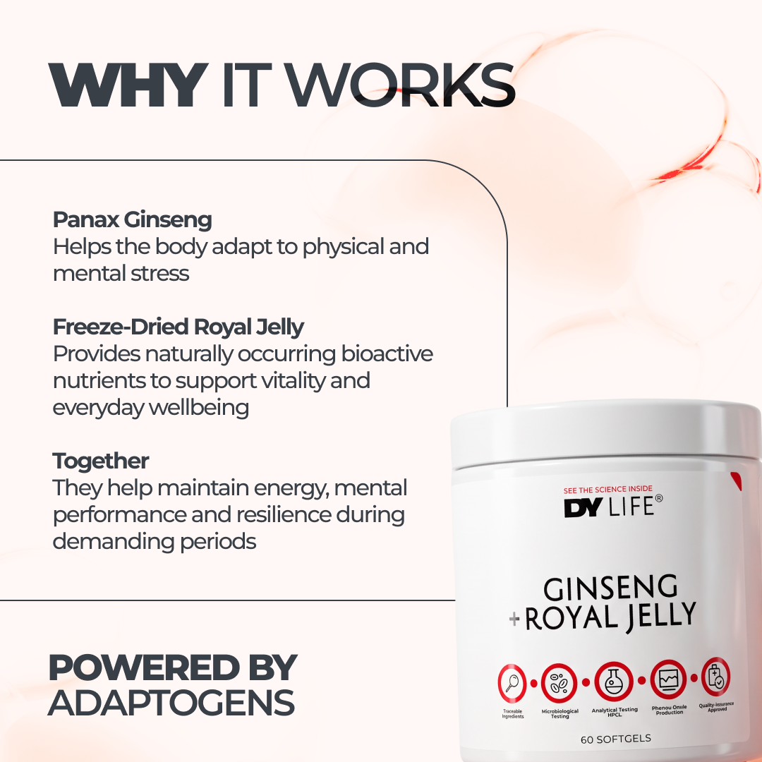 DY Nutrition DY Life Ginseng Gelée Royale 60 gélules