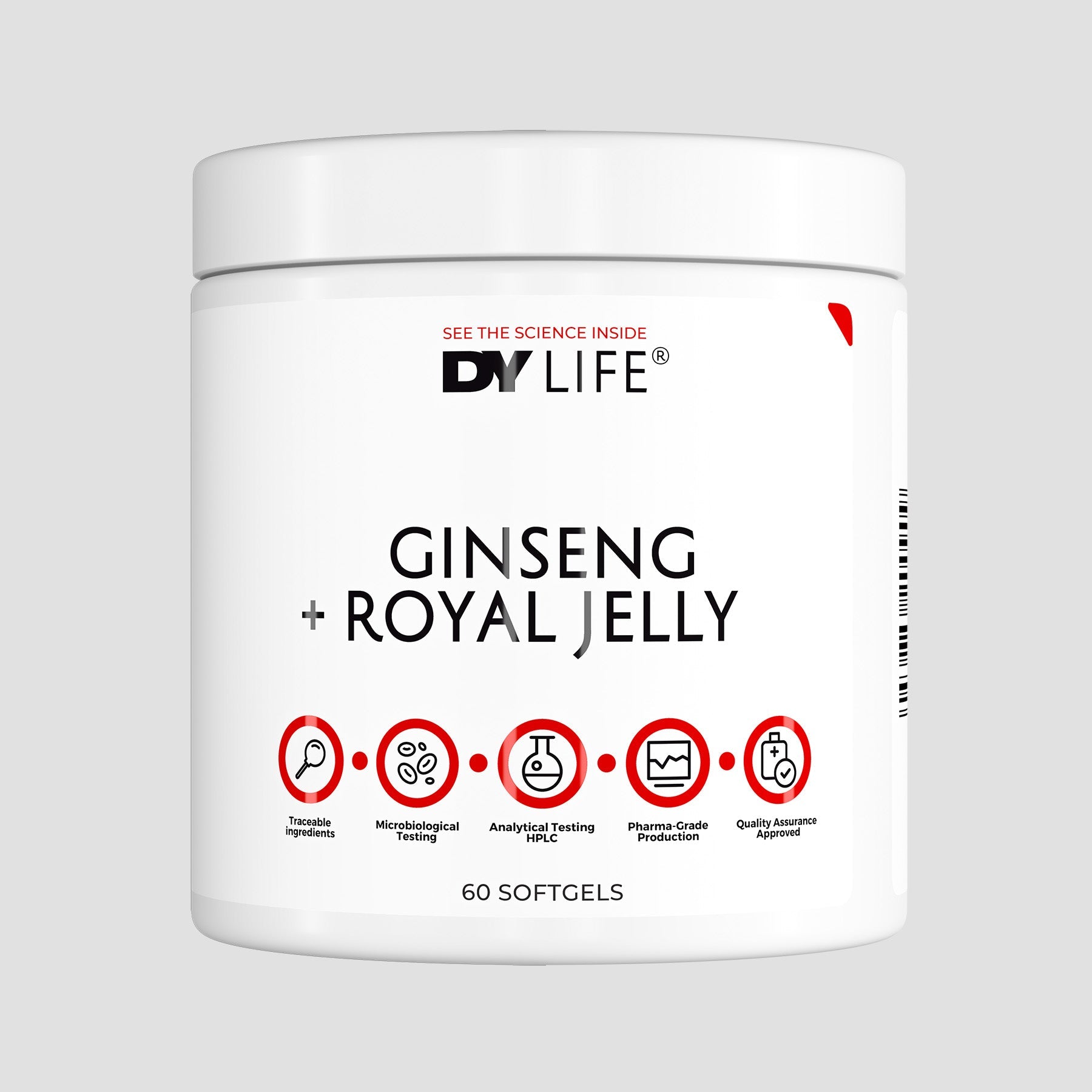DY Nutrition DY Life Ginseng Gelée Royale 60 gélules