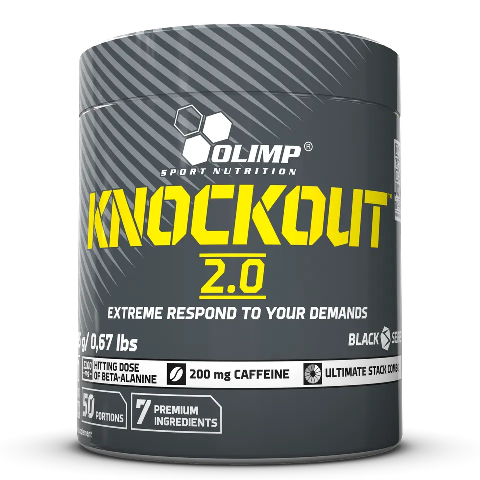 Olimp Knockout 2.0 pré-workout poudre 305 g énergie