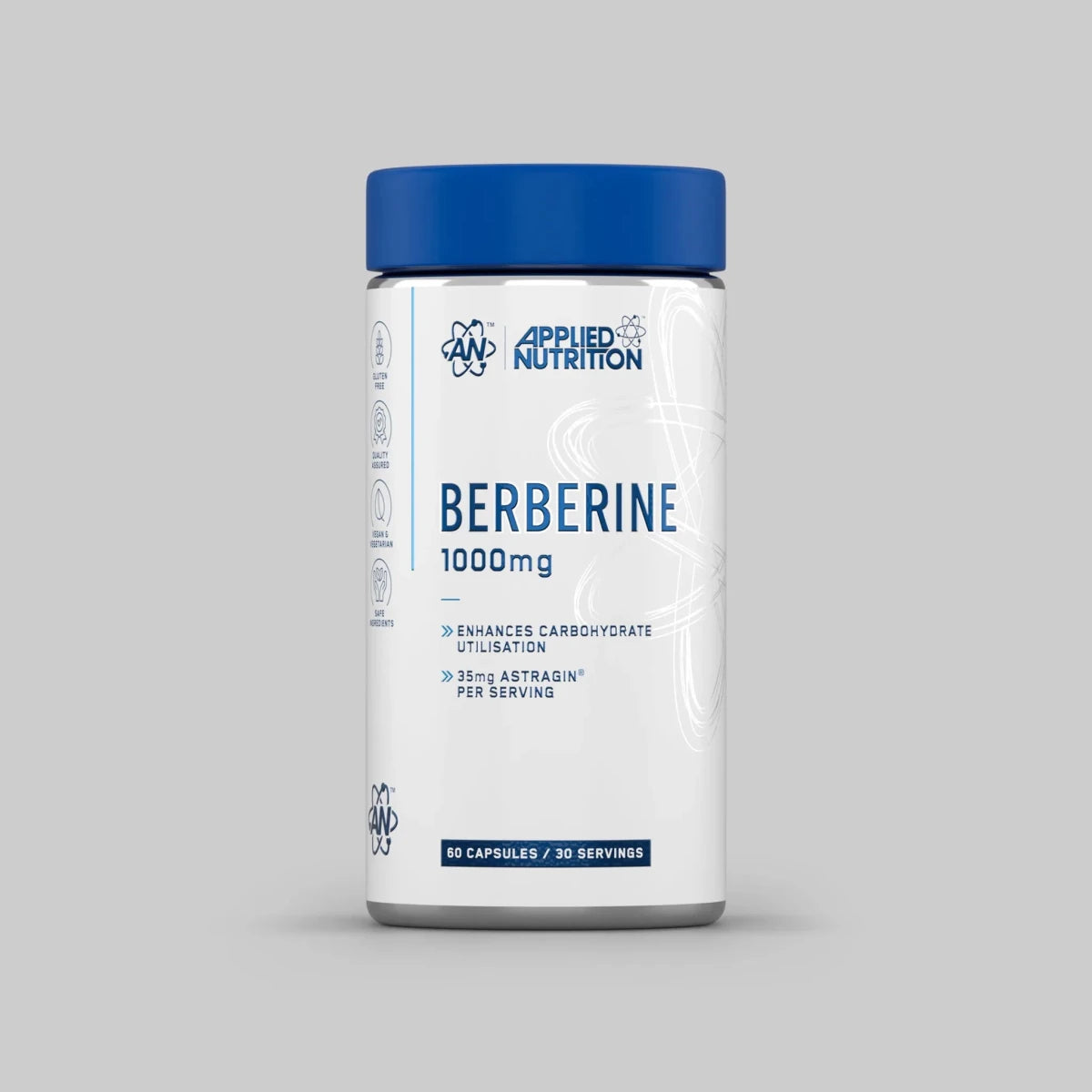 Applied Nutrition Berbérine 1000 mg Gélules 60 Capsules