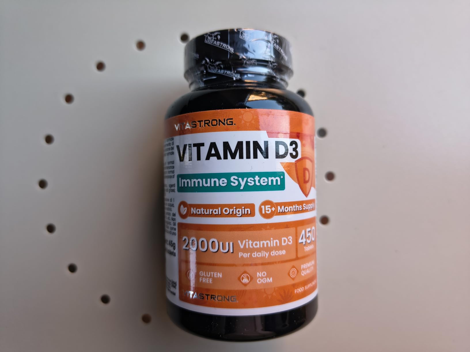 Vitastrong Vitamines D3 2000 UI comprimés 450 cpr 50 mcg