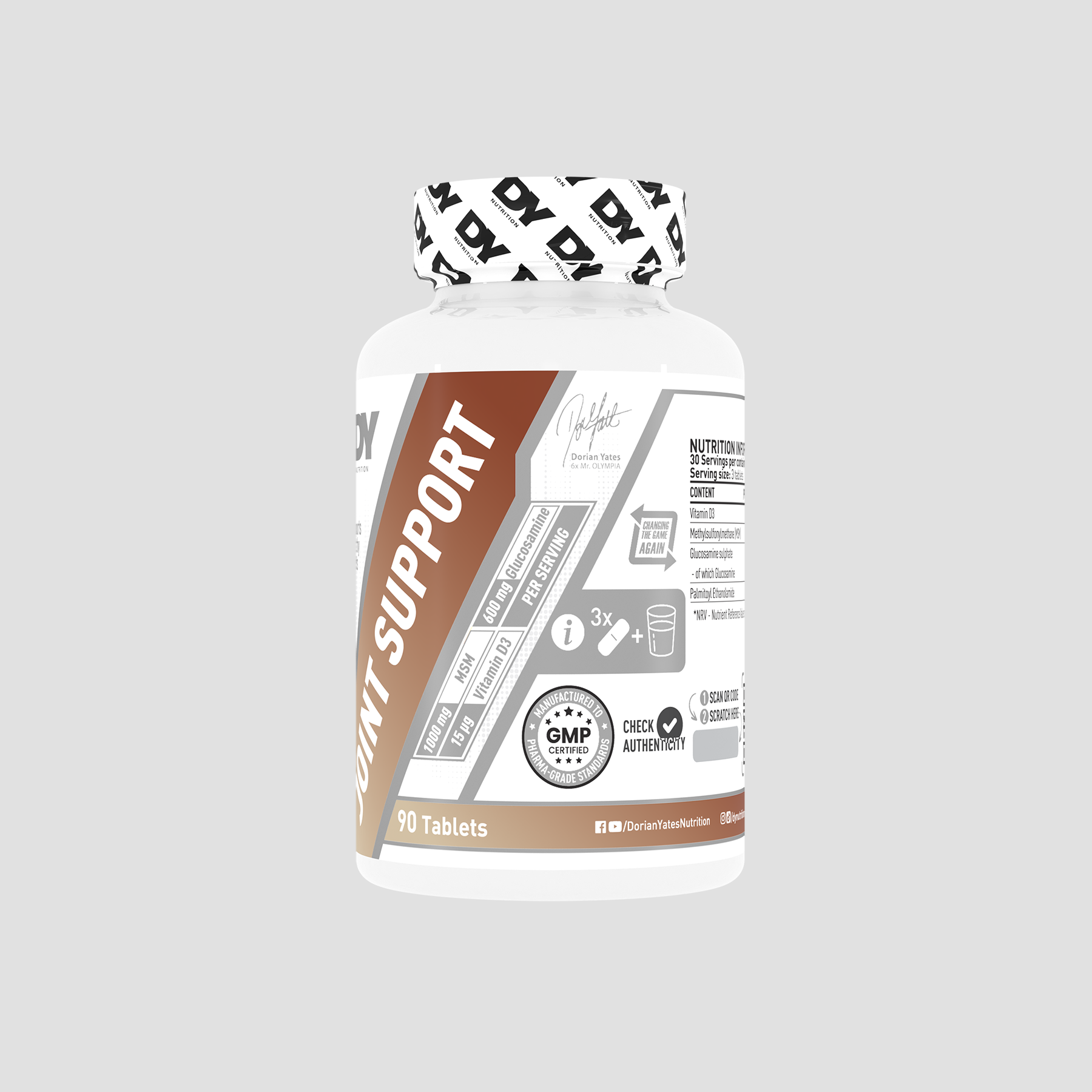 DY Nutrition Joint Support Articulaire 90 comprimés MSM
