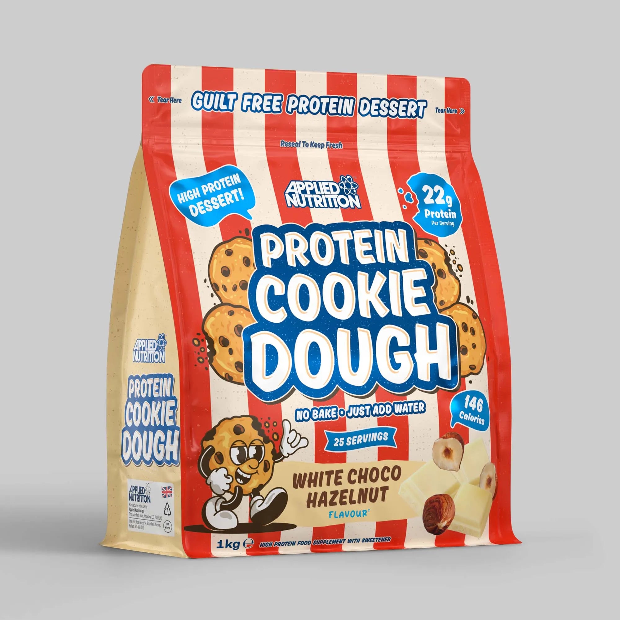 Applied Nutrition Protein Cookie Dough dessert 400g 22g
