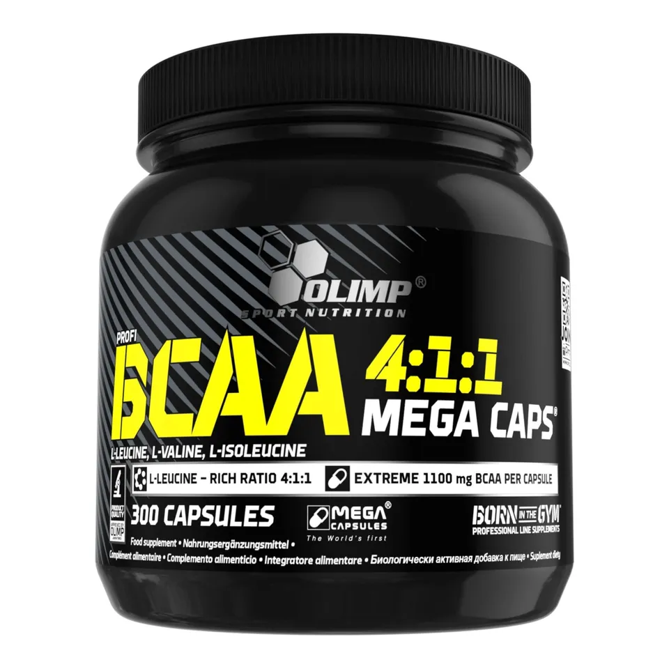 Olimp BCAA 4:1:1 Mega Caps gélules 300 récupération