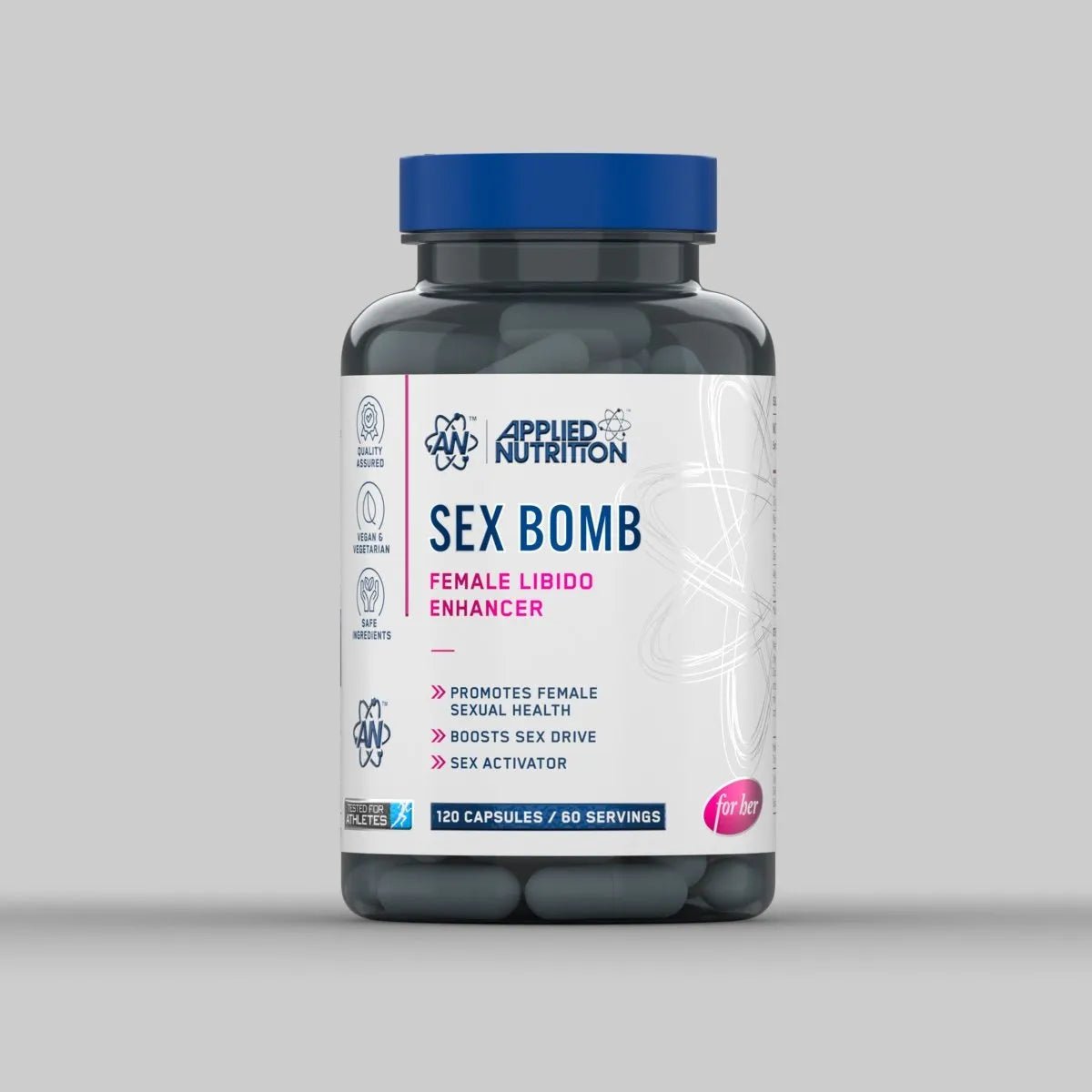 Applied Nutrition Sex Bomb For Her 120 Gélules Libido