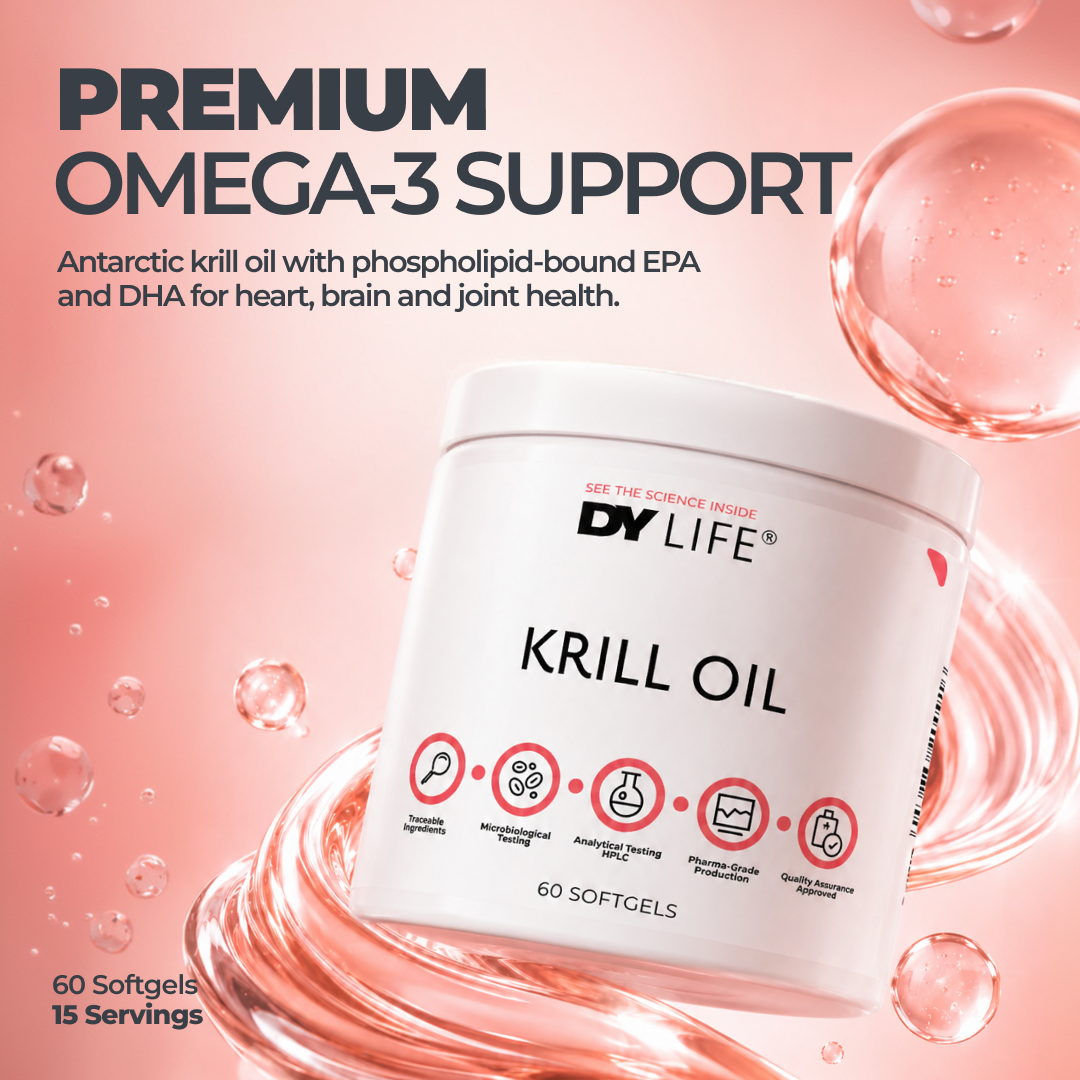 DY Life Huile de Krill 60 capsules EPA DHA oméga-3