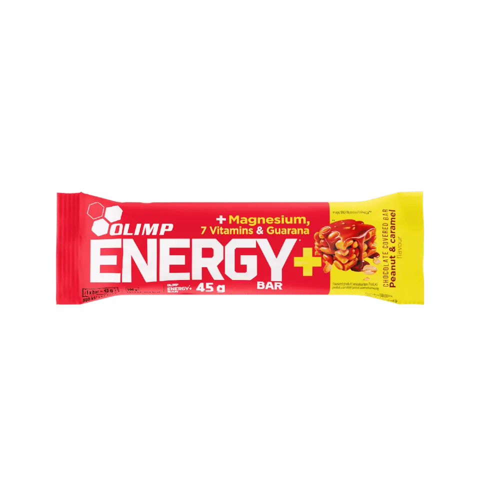 Olimp Energy+ Bar énergétique caramel cacahuète 45 g