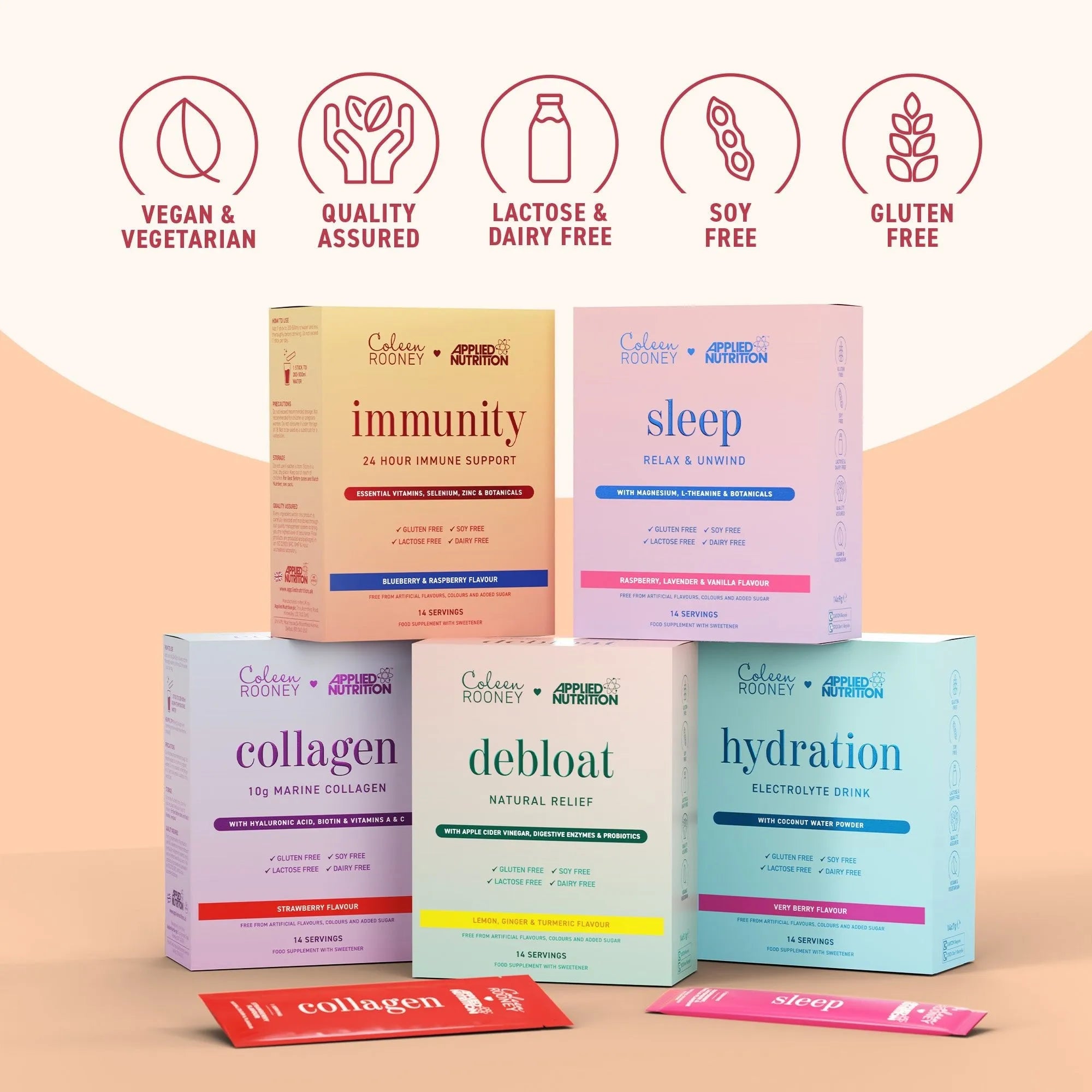 Coleen Rooney Immunity poudre immunité myrtille 14 sticks