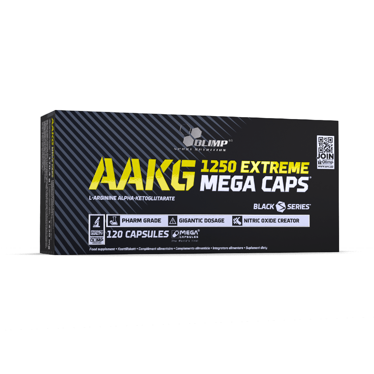 Olimp AAKG 1250 Extreme Mega Caps arginine 120 capsules