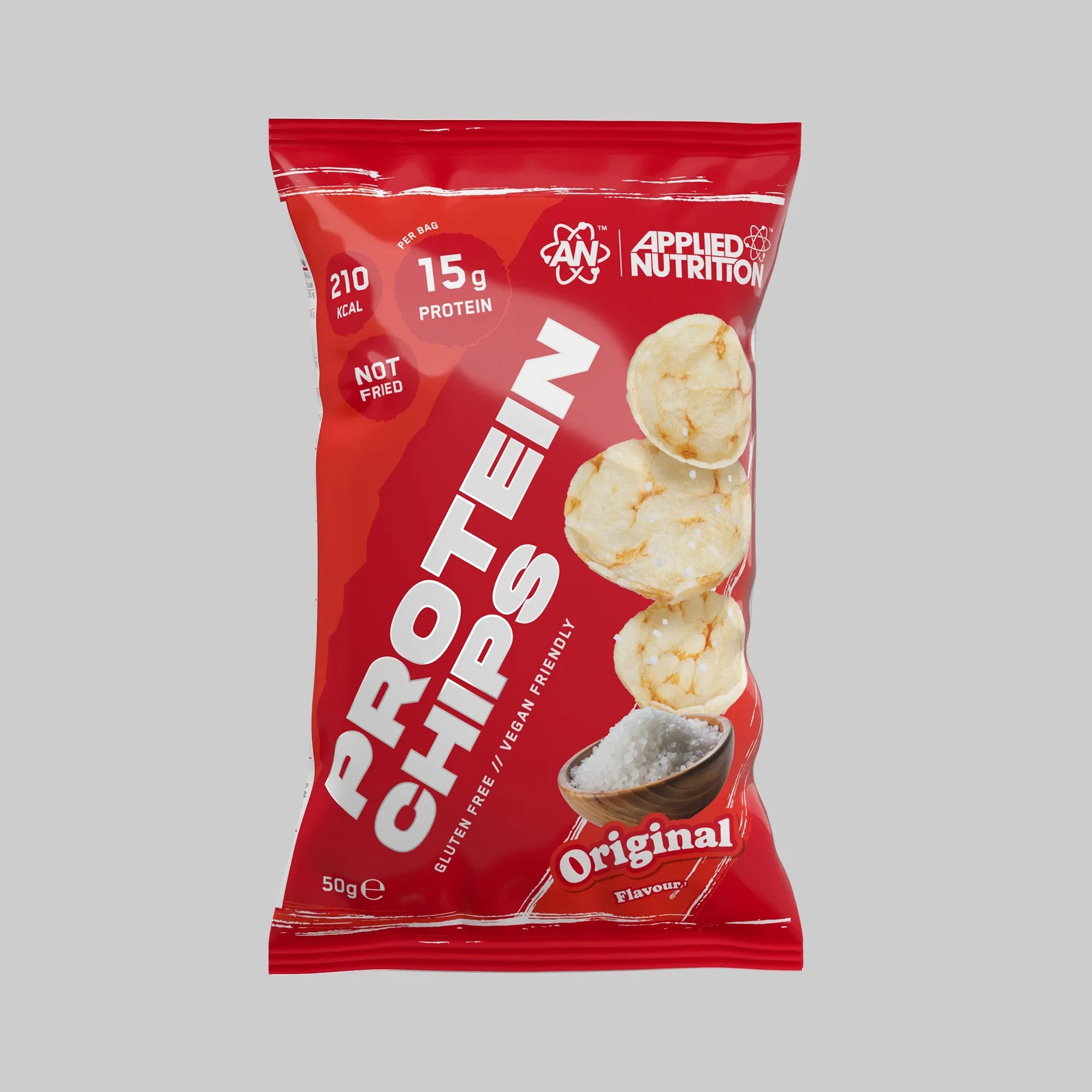 Applied Nutrition Protein Chips Snack 50g Original 15g