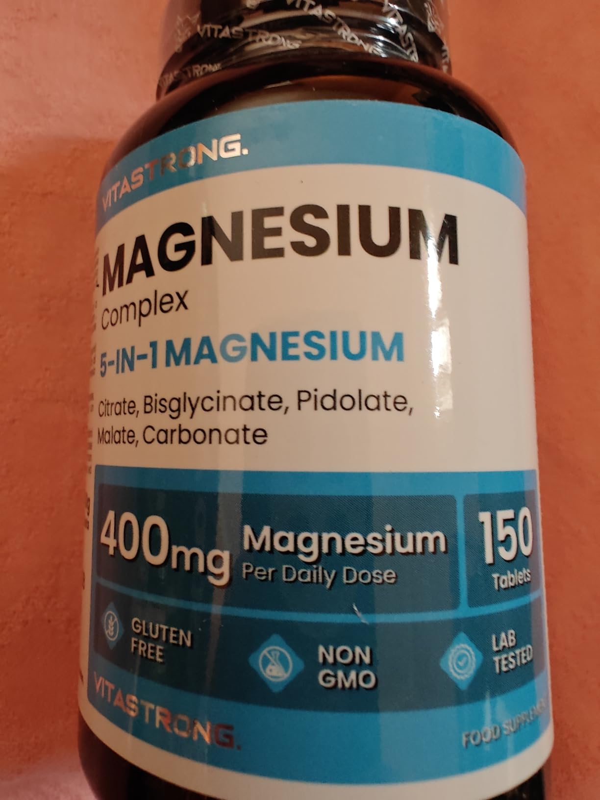 Vitastrong Magnésium Complexe 5-en-1 comprimés 150 400 mg