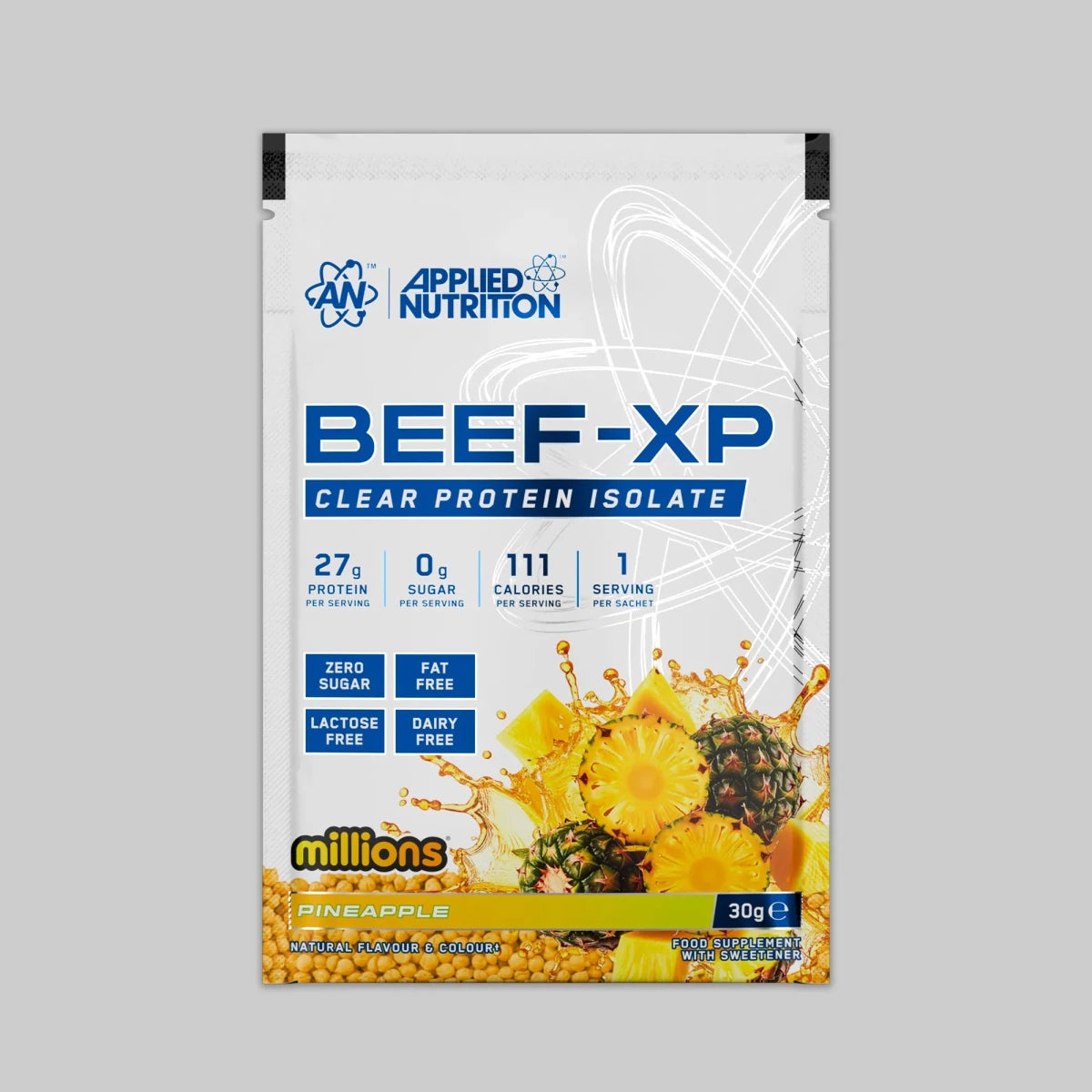 Applied Nutrition Beef-XP protéine bœuf framboise bleue 30g isolate