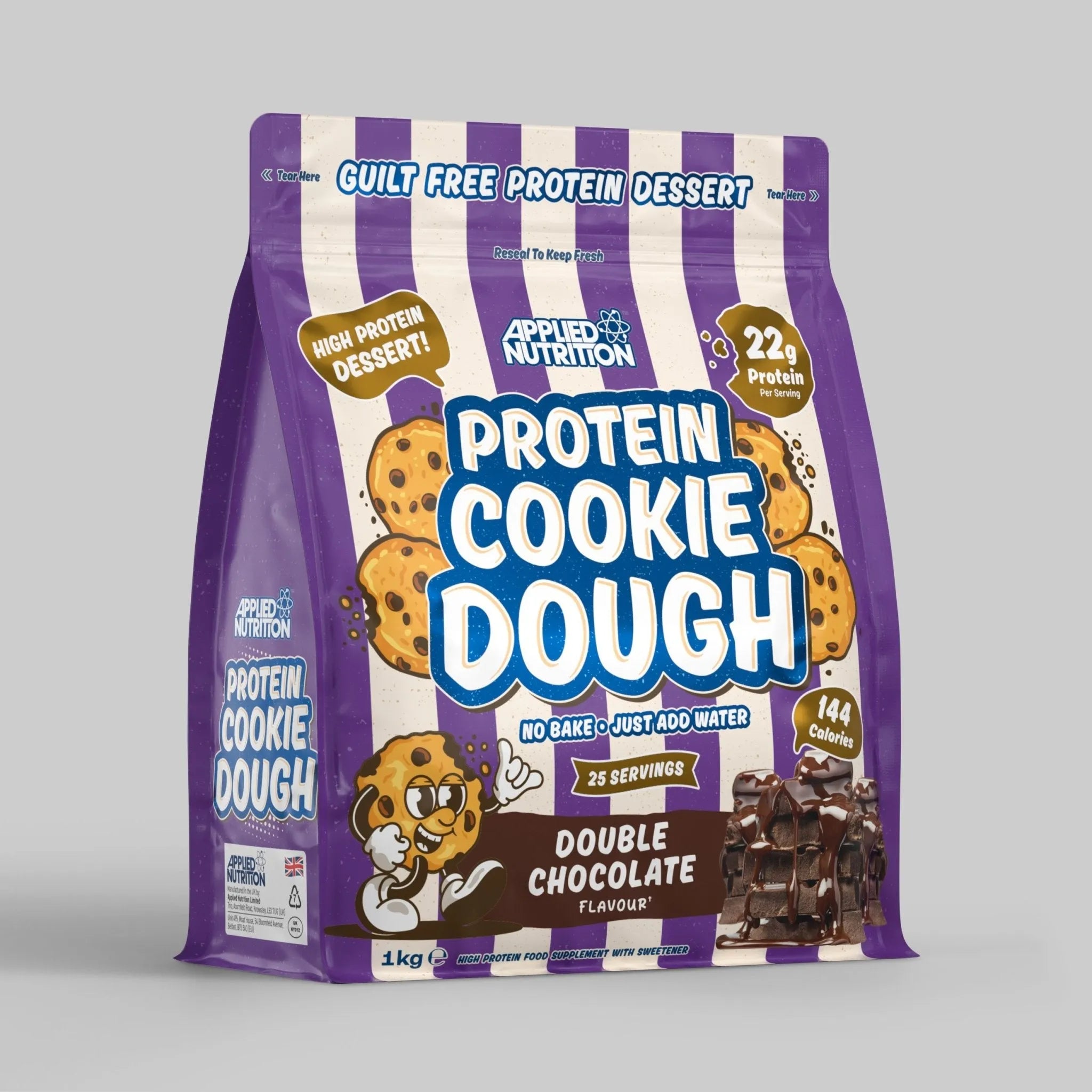 Applied Nutrition Protein Cookie Dough dessert 400g 22g