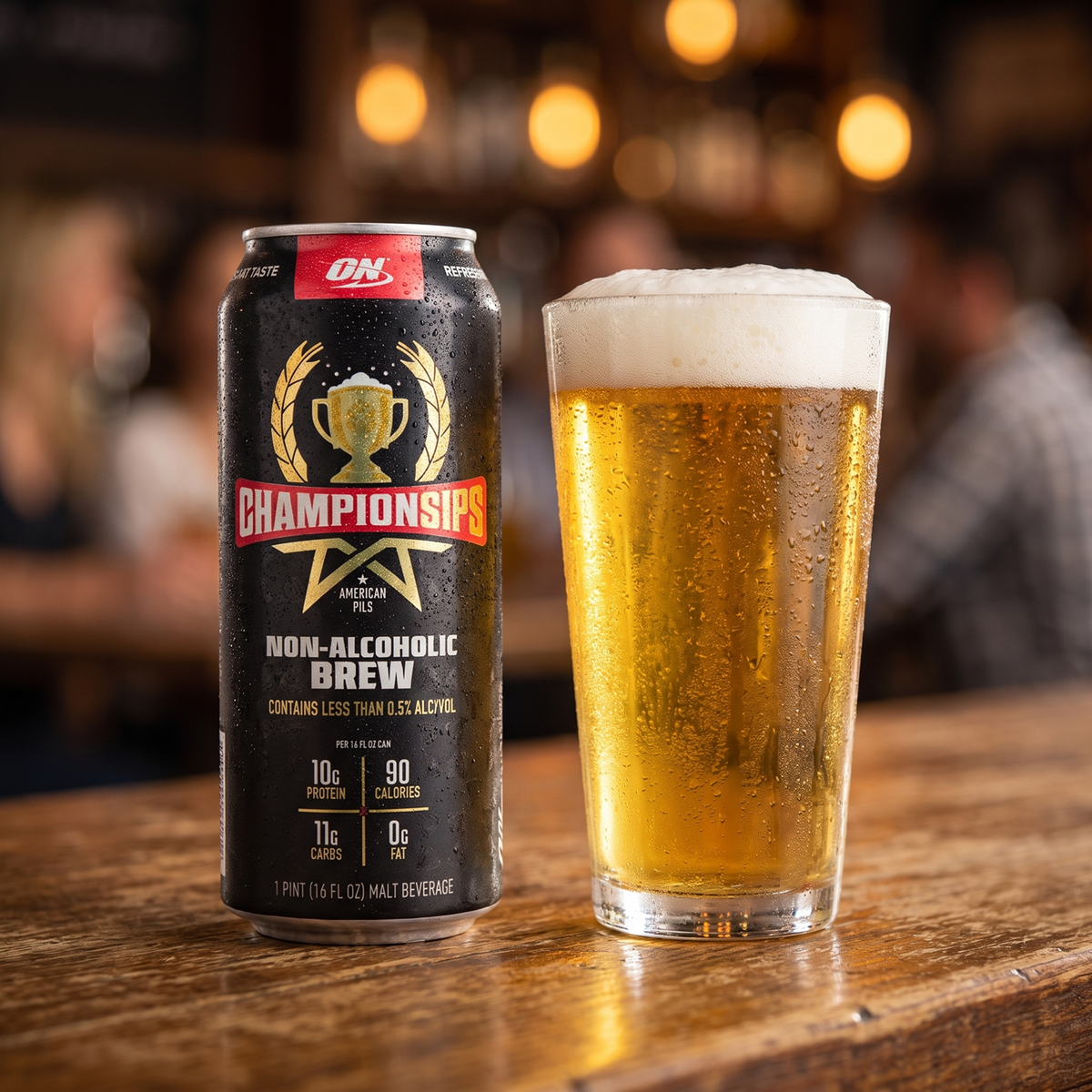 Optimum Nutrition ChampionSips brew protéinée 4x canettes 10g