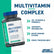 Applied Nutrition Vitality Multi-Vitamin Complex Gélules 90 Capsules