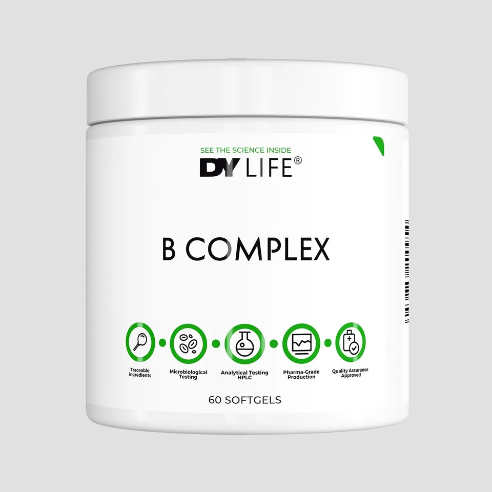 DY Nutrition DY Life B Complex vitamines B 60 softgels énergie