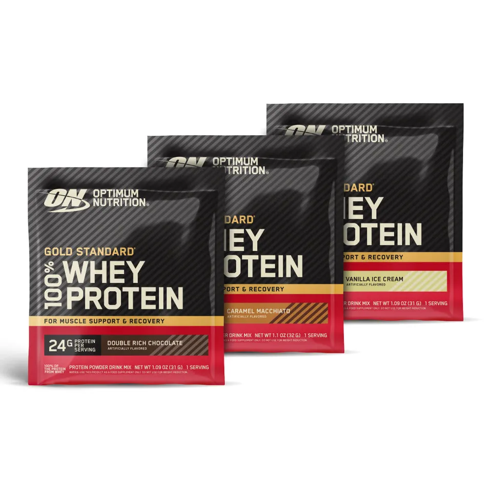 Optimum Nutrition Long Weekend Travel Pack whey 24 g protéines