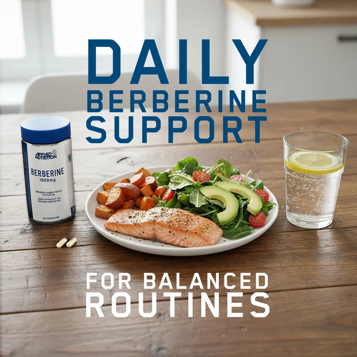 Applied Nutrition Berbérine 1000 mg Gélules 60 Capsules