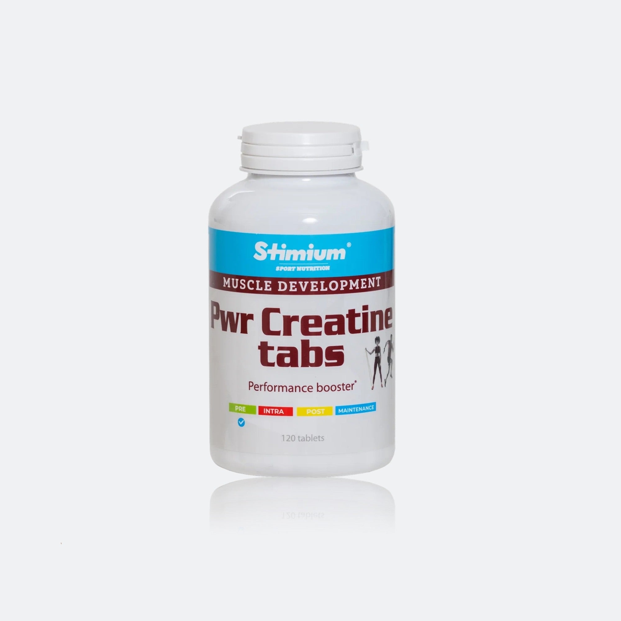 Stimium Pwr Creatine monohydrate comprimés 120 force