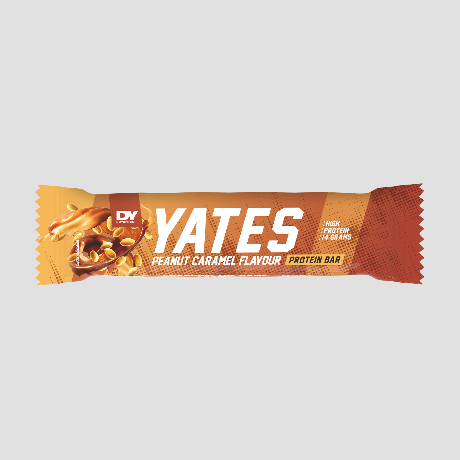 DY Nutrition Yates Bar protéinée 60g chocolat-caramel