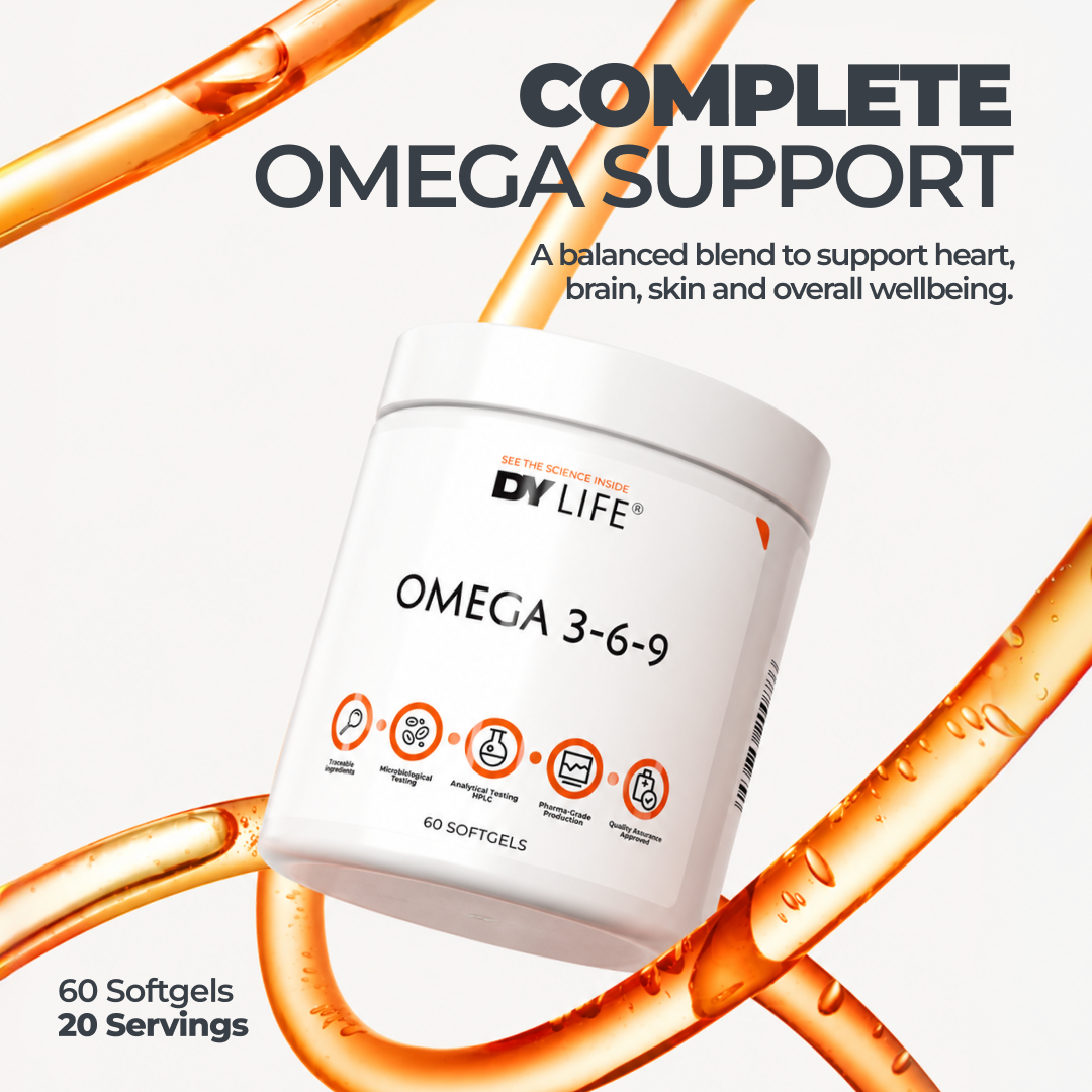 DY Nutrition DY Life oméga 3-6-9 60 gélules marin