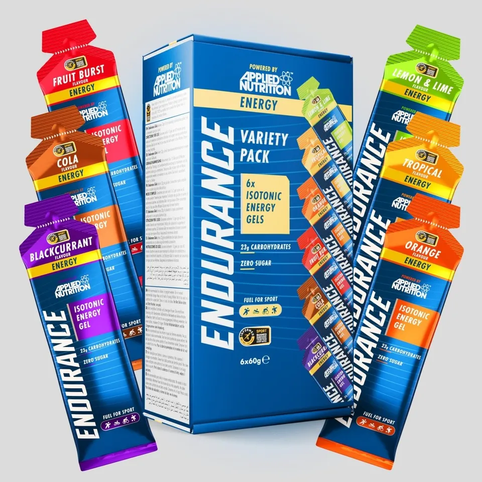 Applied Nutrition Endurance Gels isotoniques 6x23g glucides