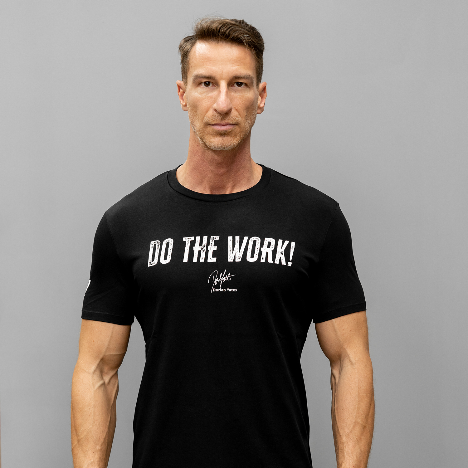 DY Nutrition Do The Work T-Shirt Coton Bio Noir L