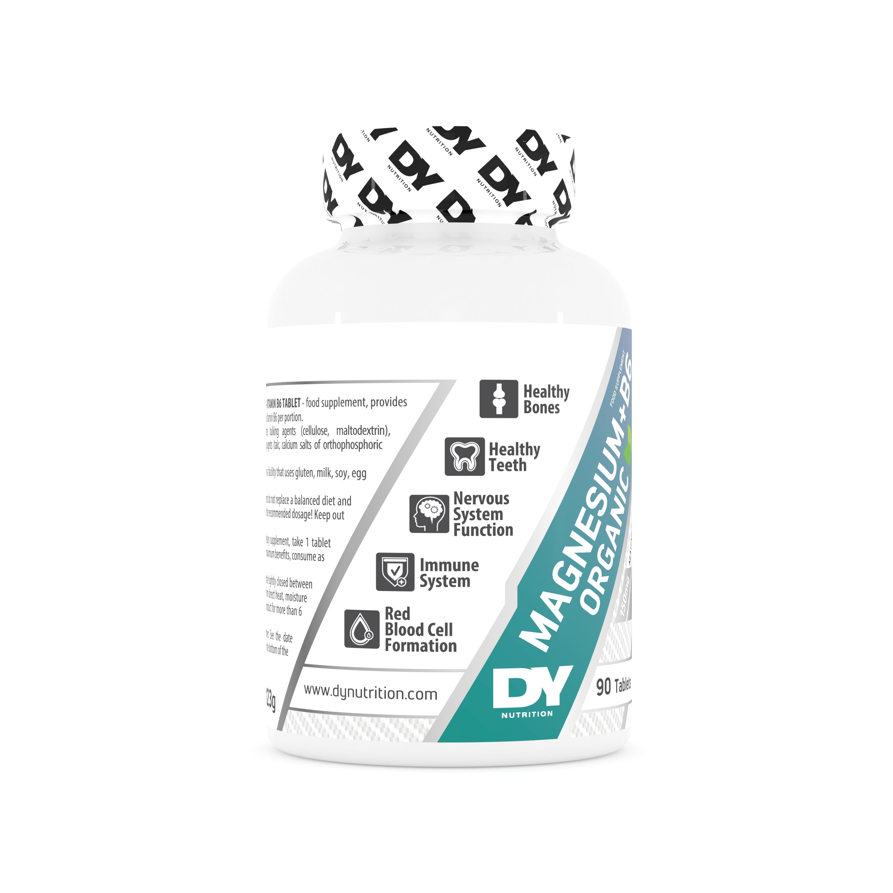 DY Nutrition Magnésium + Vitamine B6 Comprimés bio