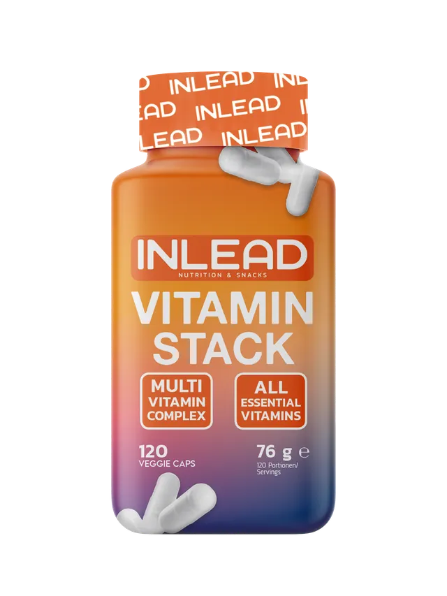 Inlead Vitamin Stack multivitamines 120 gélules vegan