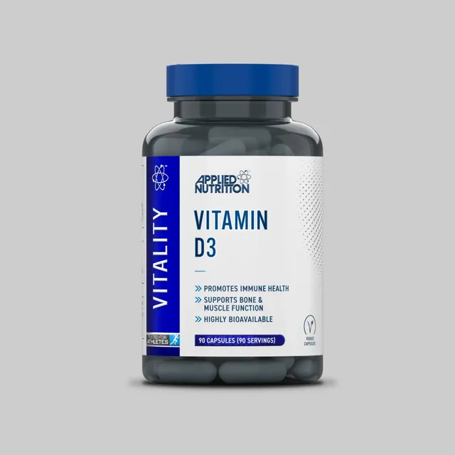 Applied Nutrition Vitality Vitamine D3 90 Gélules Vegan