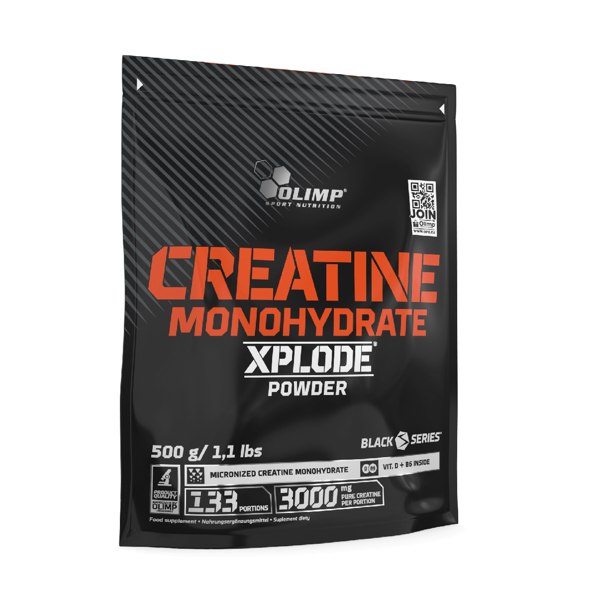 Olimp Creatine Monohydrate Xplode Powder créatine 500 g