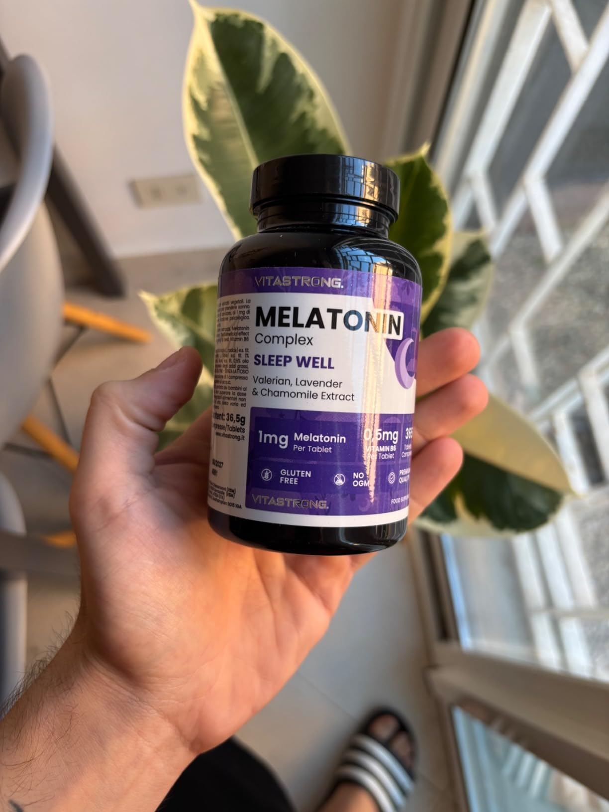 Vitastrong Sommeil Melatonine Complex 1mg 365 micro-comprimés