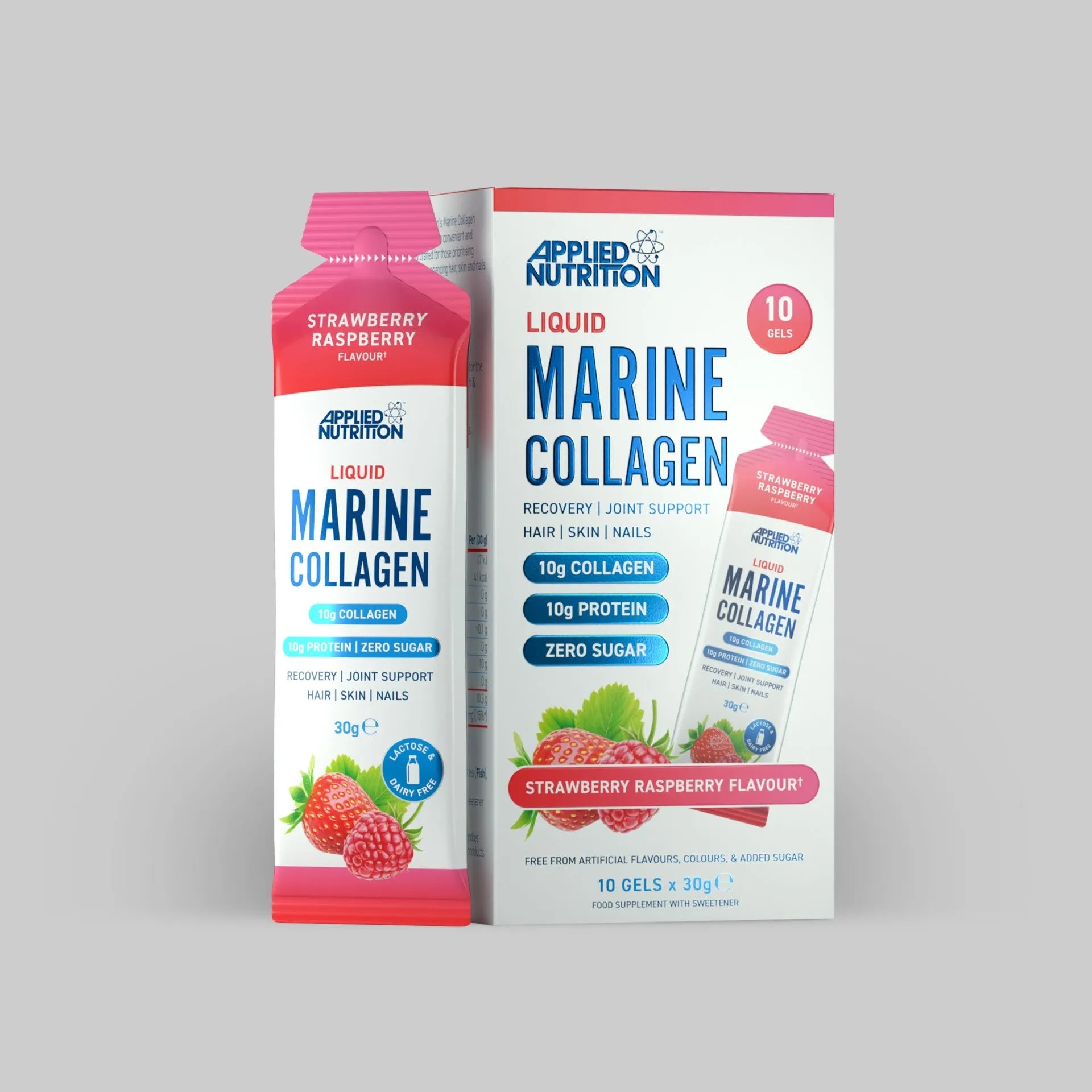 Applied Nutrition Collagen marin liquide pêche tropicale 10 doses