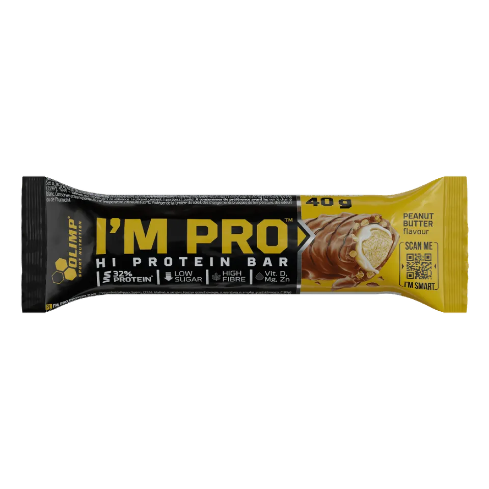 Olimp I'M PRO Protein Bar barre protéinée 40 g fibres