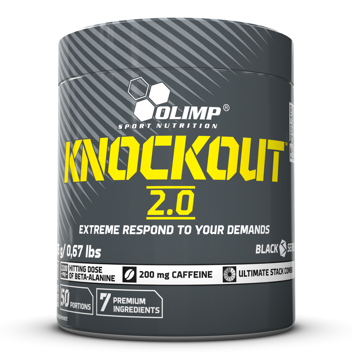 Olimp Knockout 2.0 pré-workout poudre 305 g énergie