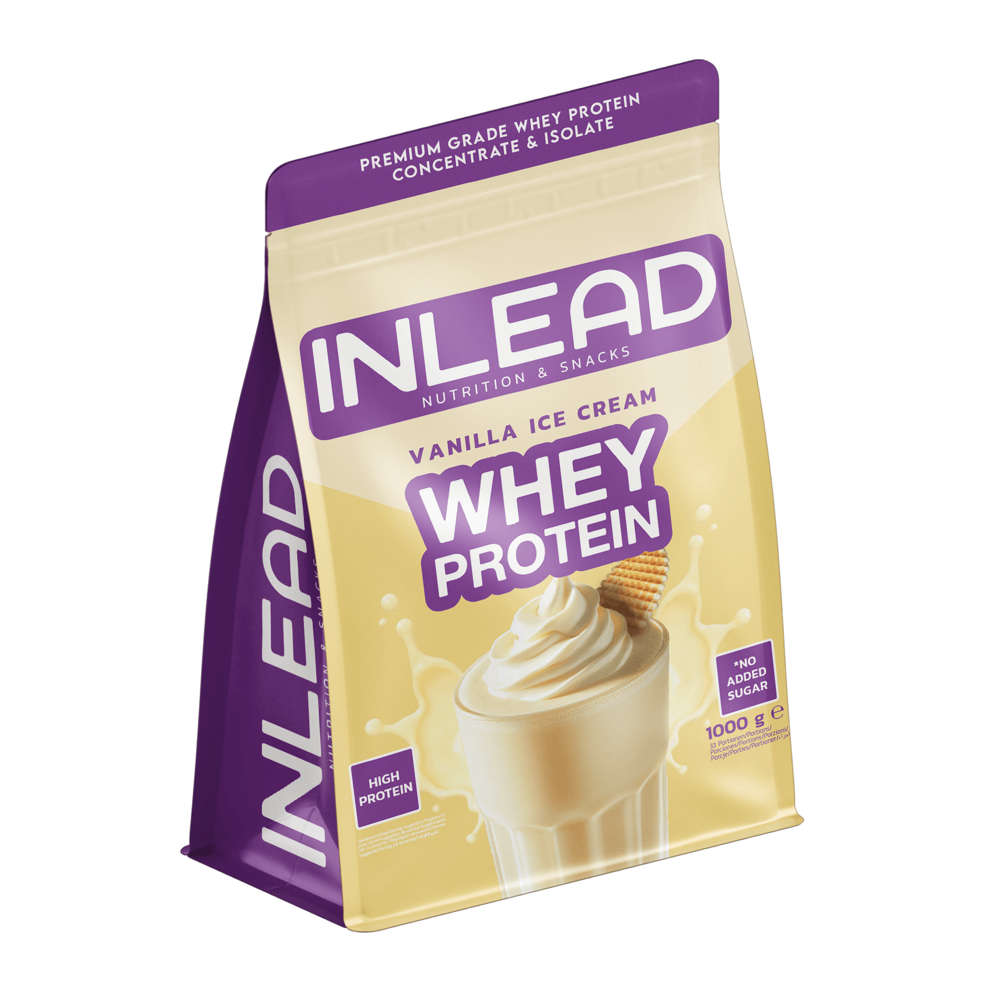 Inlead Whey Protein chocolat nougat 1000 g