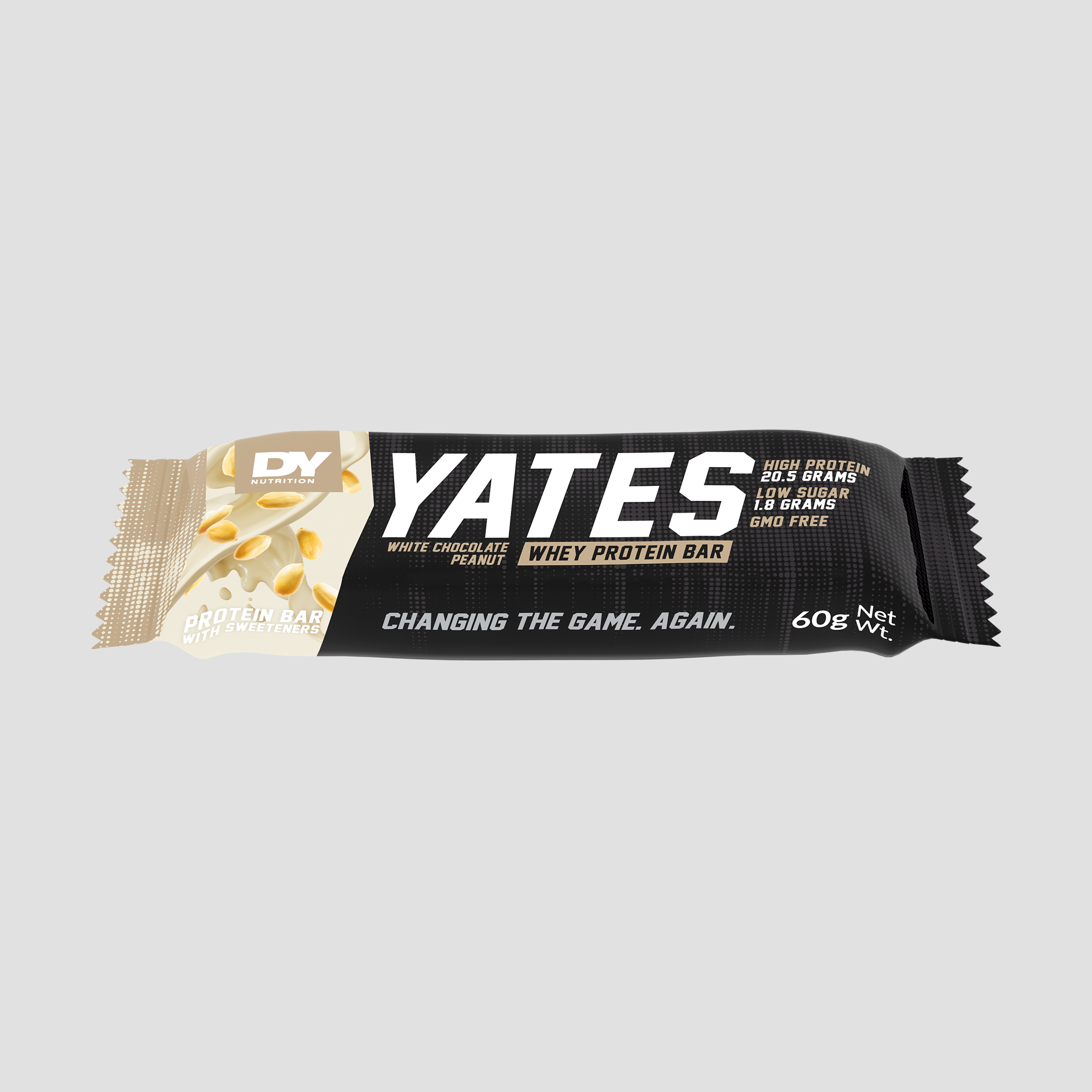 DY Nutrition Yates Bar protéinée 60g chocolat-caramel