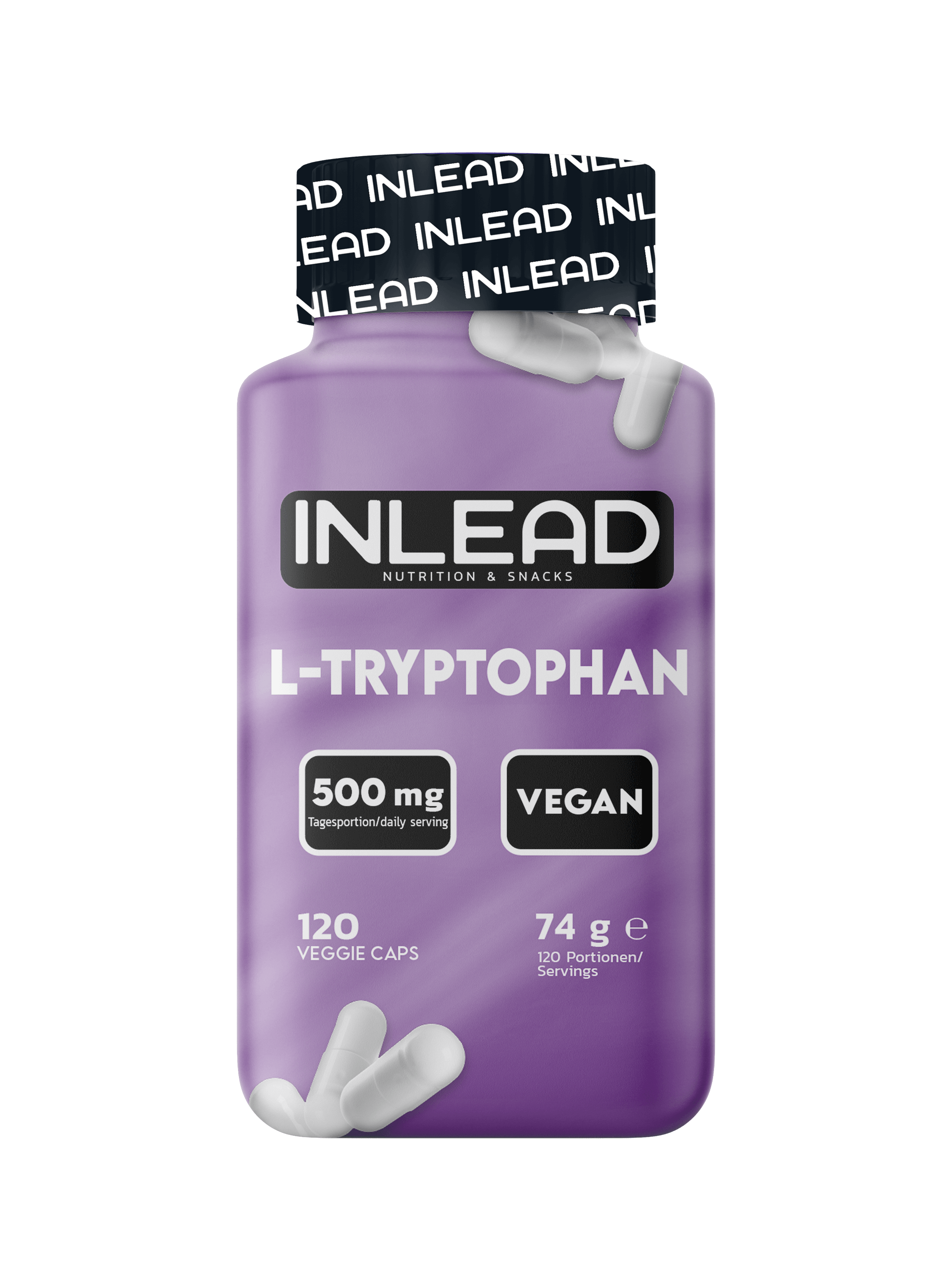 Inlead L-Tryptophan 120 gélules vegan