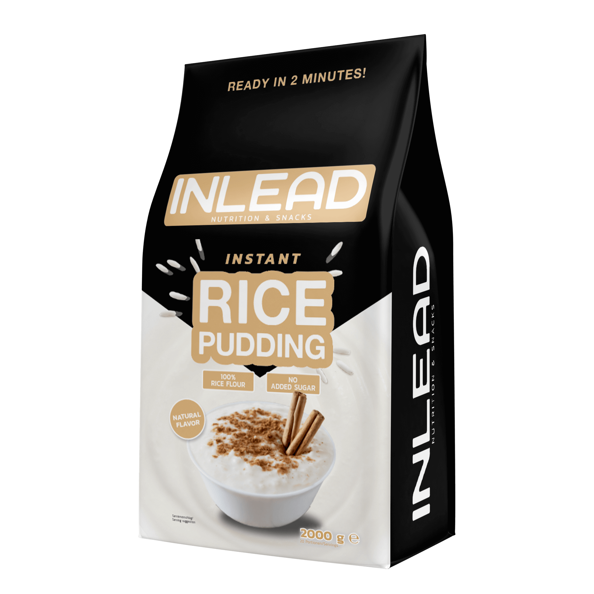 Inlead Breakfast riz Instant Rice Pudding Natural 3000g vegan