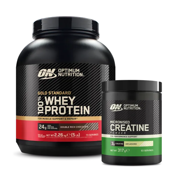 Optimum Nutrition Gold Standard Whey + créatine 24g pack